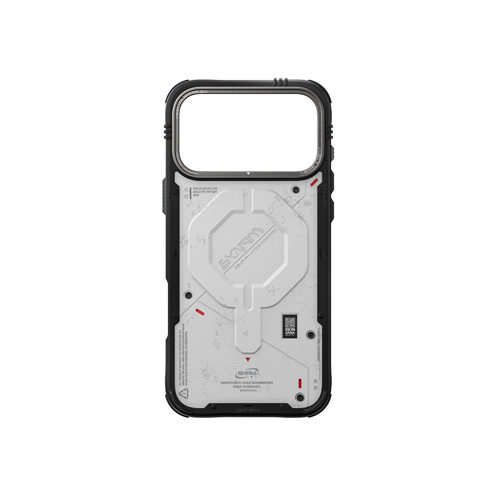 Apple iPhone 17 Pro Kılıf M-Safe Şarj Özellikli Airbag Tasarımlı Skinarma Vigor Kapak - Görsel 13