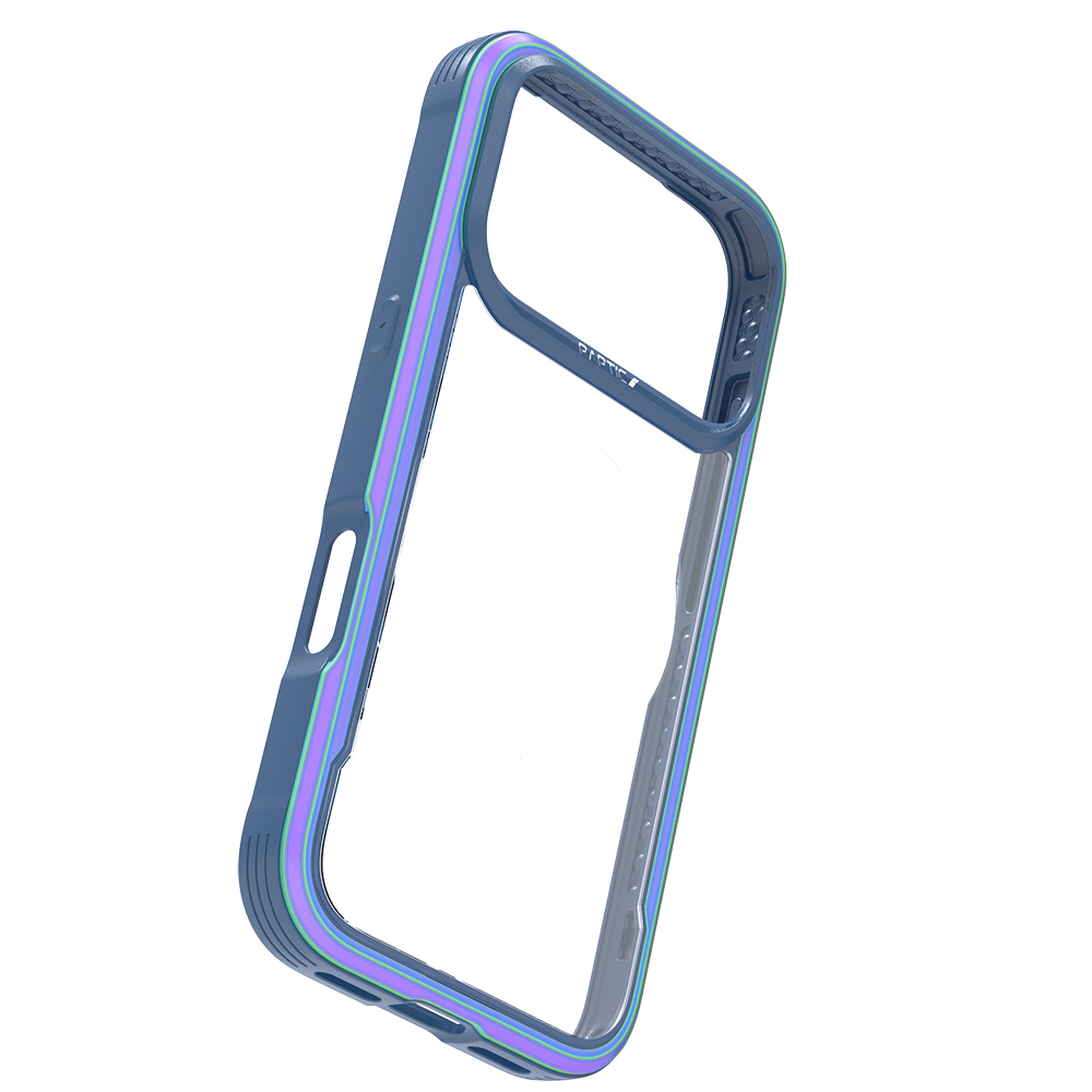Apple iPhone 17 Pro Kılıf M-safe Şarj Özellikli Airbagli Raptic Shield Serisi Şeffaf Arka Yüzey Kapak - Görsel 10