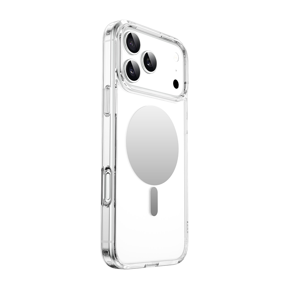 Apple iPhone 17 Pro Kılıf M-safe Şarj Özellikli Wiwu MCC-701 Aynalı Pro Serisi Sert PC Kapak