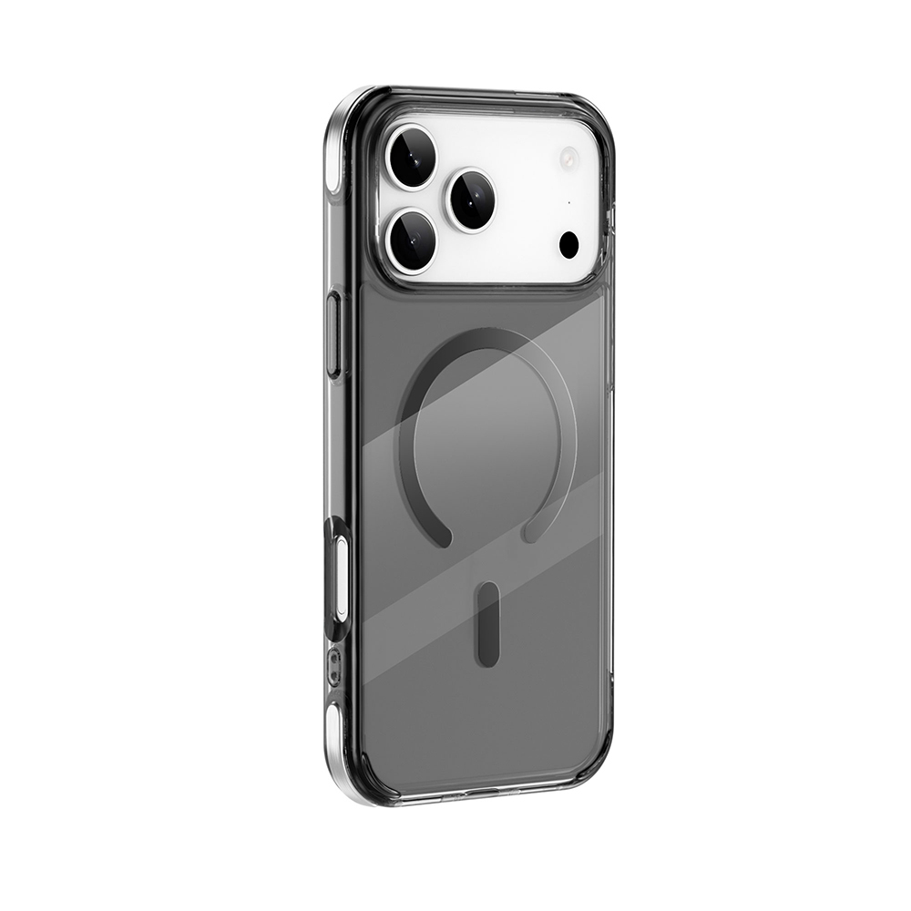 Apple iPhone 17 Pro Kılıf M-safe Şarj Özellikli Wiwu MCC-702 Titanyum Pro Serisi Sert PC Kapak - Görsel 4