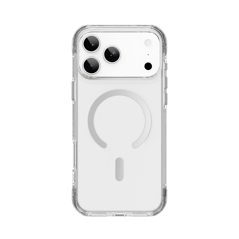 Apple iPhone 17 Pro Kılıf M-safe Şarj Özellikli Wiwu MCC-702 Titanyum Pro Serisi Sert PC Kapak - Görsel 3