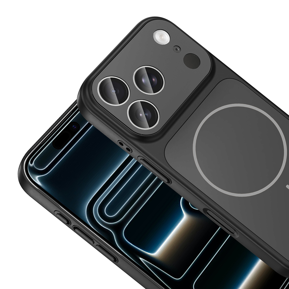 Apple iPhone 17 Pro Kılıf Zore M-Safe Şarj Özellikli Kamera Korumalı Formen Kapak