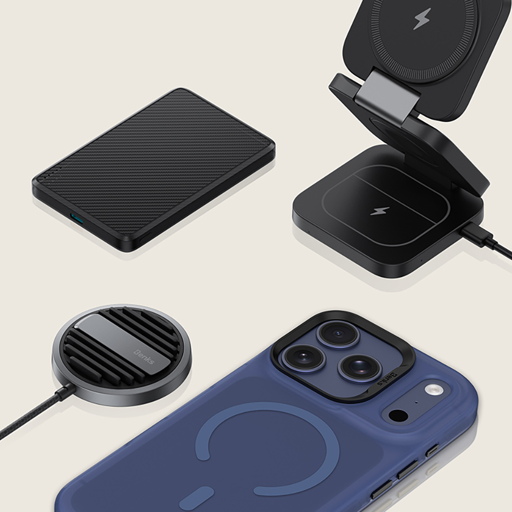 Apple iPhone 17 Pro Max Kılıf M-Safe Şarj Özellikli Benks C-Magnet Lucid Armor Kapak - Görsel 7