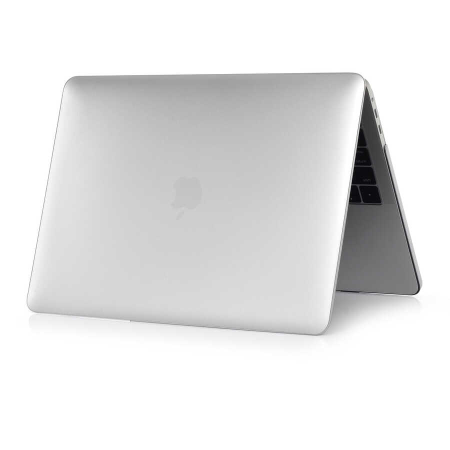 Apple Macbook 13.3' New Pro Zore MSoft Kristal Kapak - Görsel 2
