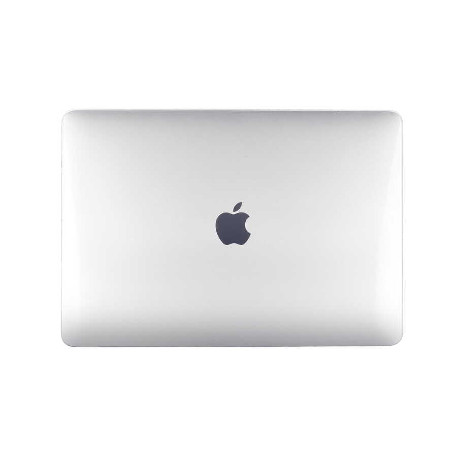 Apple Macbook 13.3' New Pro Zore MSoft Kristal Kapak - Görsel 4