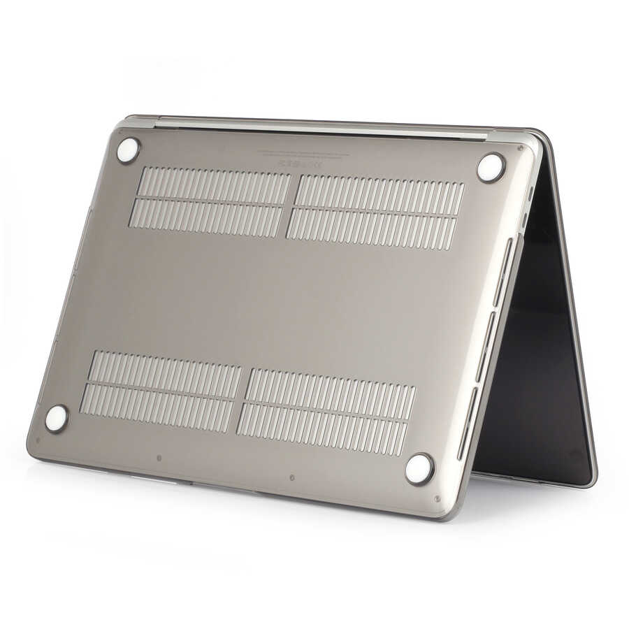 Apple Macbook 13.3' New Pro Zore MSoft Kristal Kapak - Görsel 5