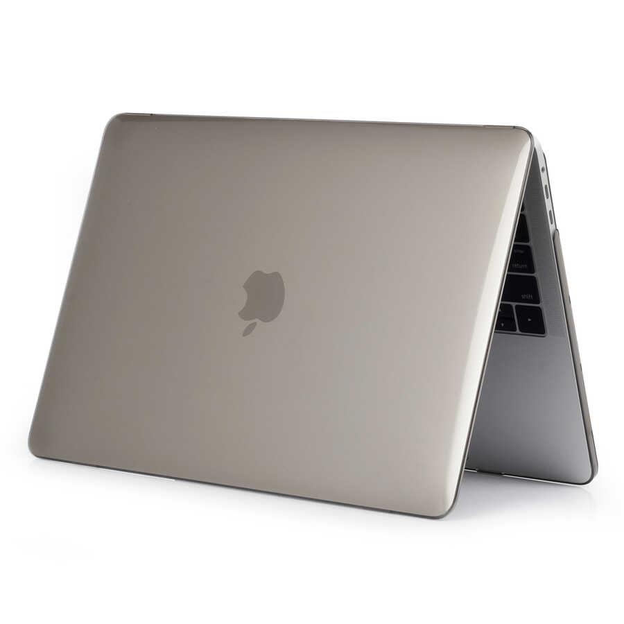 Apple Macbook 13.3' New Pro Zore MSoft Kristal Kapak - Görsel 7