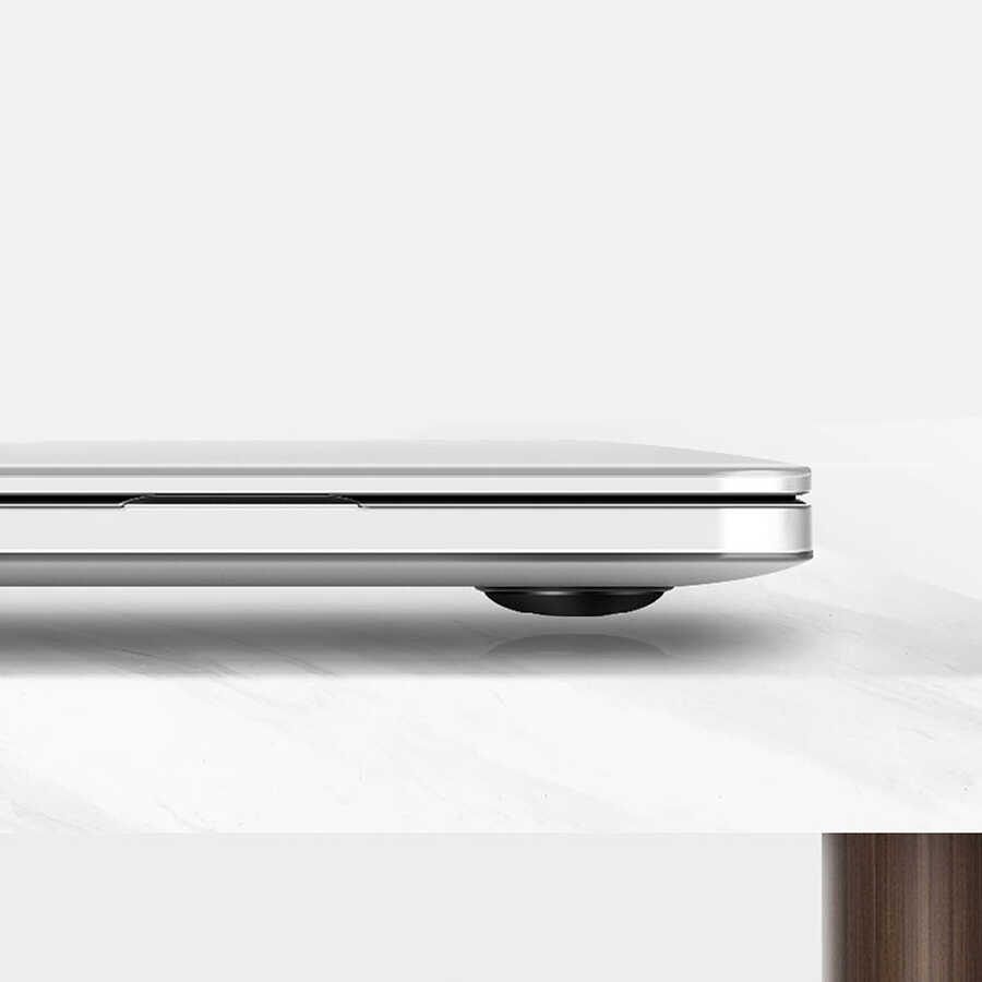 Apple Macbook 13.3' Pro 2022 M2 Wiwu Ultra İnce Sararmayan Şeffaf MacBook Crystal iShield Kapak - Görsel 6