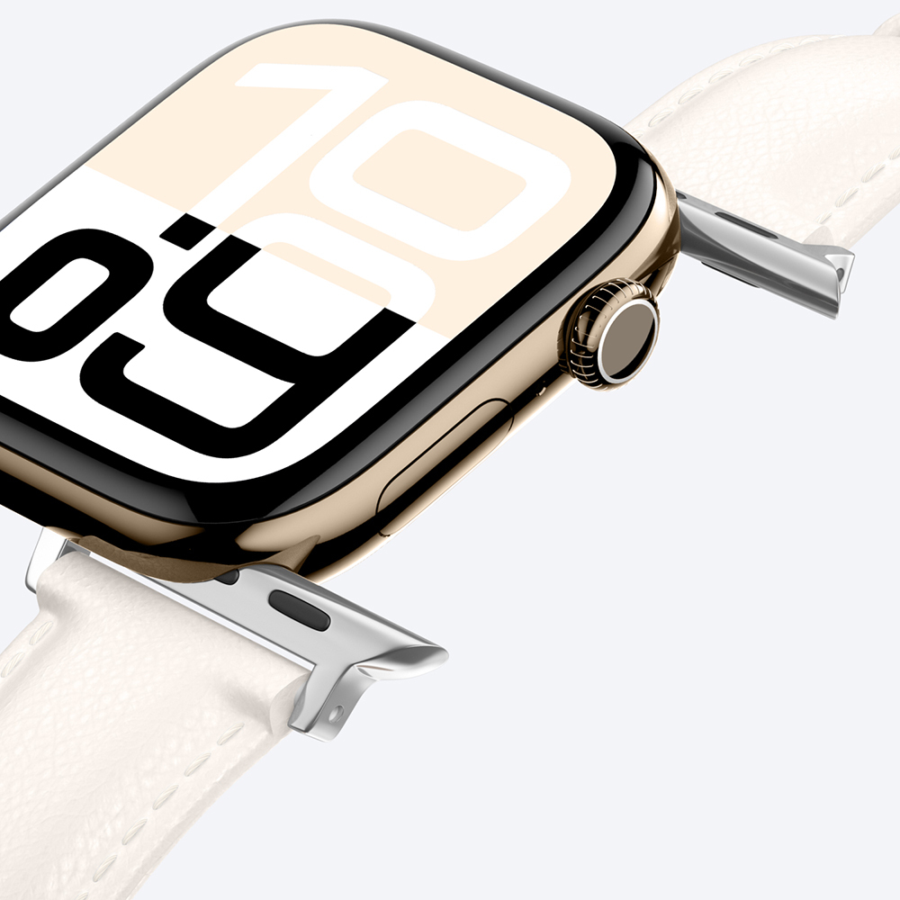Apple Watch 10 46mm Amazingthing Glamour Class Deri Kordon