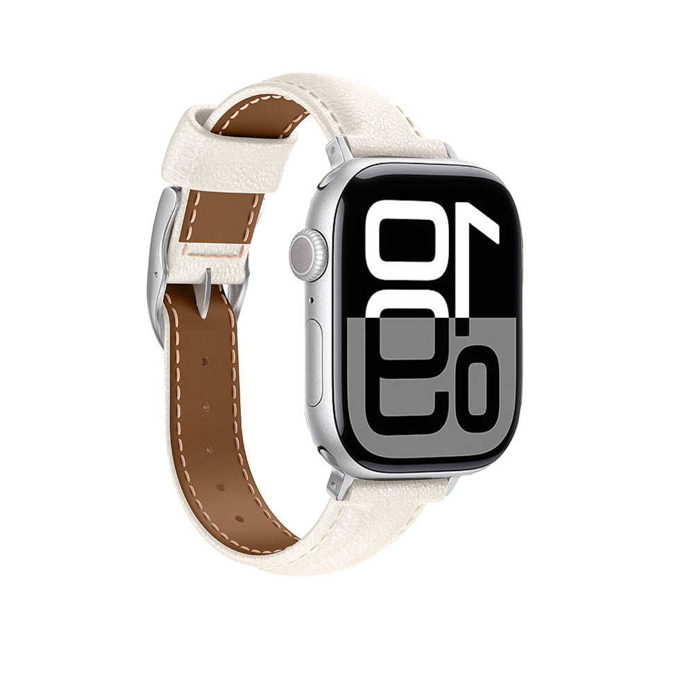 Apple Watch 10 46mm Amazingthing Glamour Class Deri Kordon
