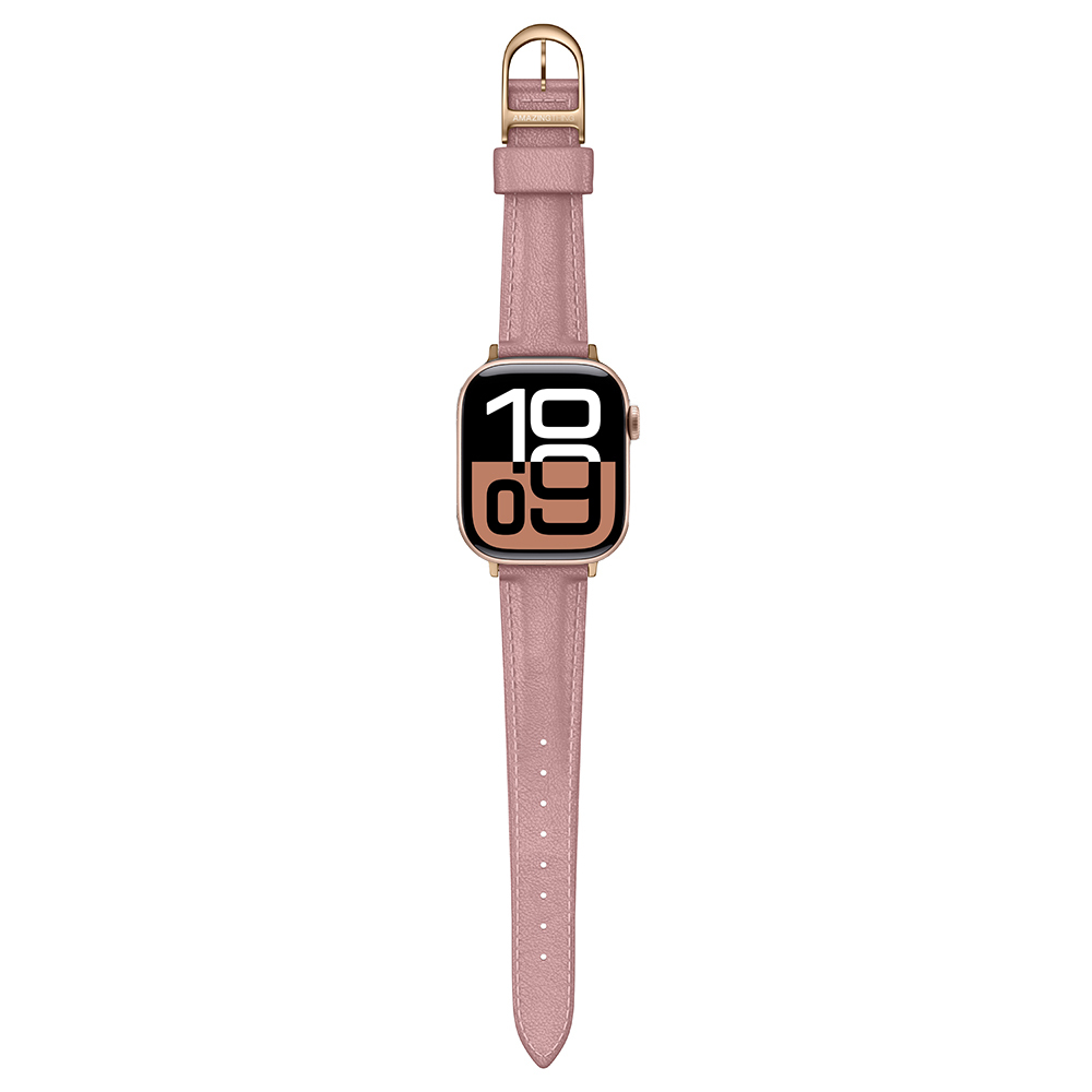 Apple Watch 10 46mm Amazingthing Glamour Class Deri Kordon