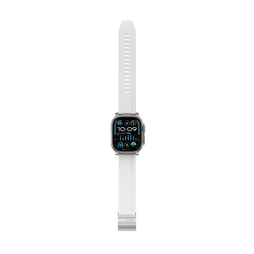 Apple Watch 42mm Amazingthing Titan Chrono Silikon Kordon
