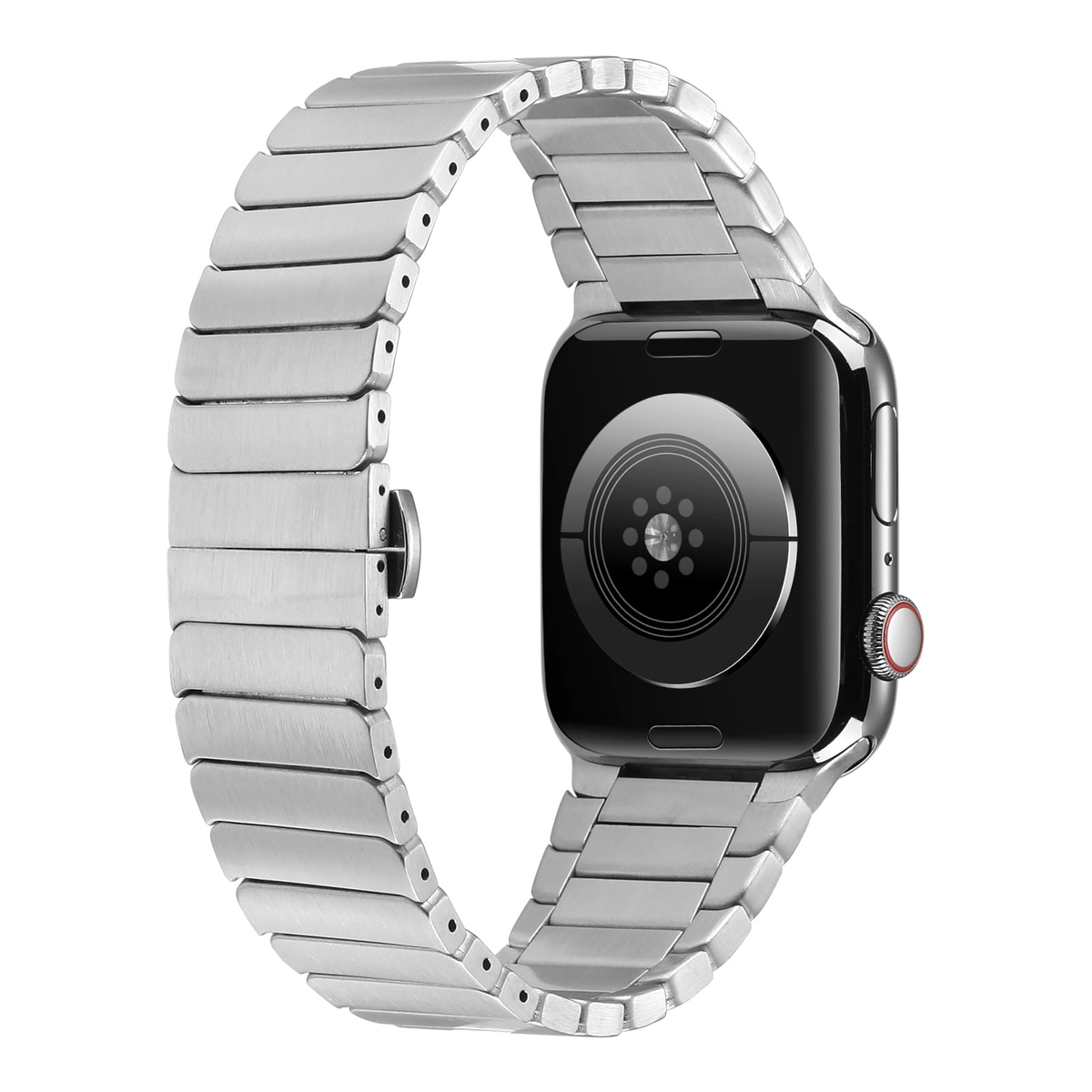 Apple Watch 44mm Kordon KRD-79 Metal Strap Kayış - Görsel 13