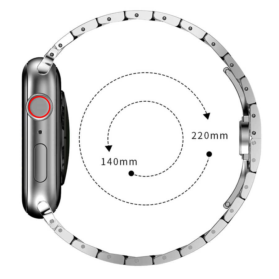 Apple Watch 44mm KRD-63 Metal Kordon