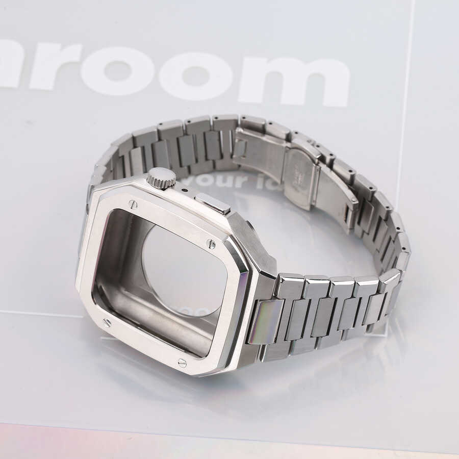 Apple Watch 44mm Zore KRD-64 Metal Kordon - Görsel 4