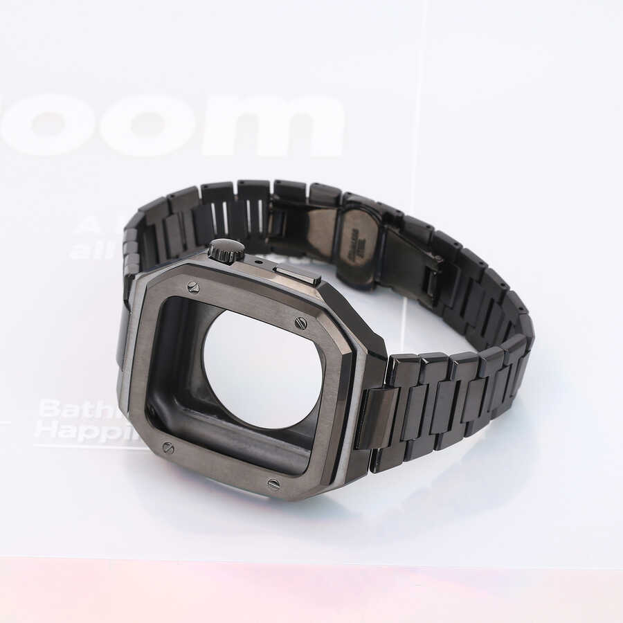Apple Watch 44mm Zore KRD-64 Metal Kordon - Görsel 10