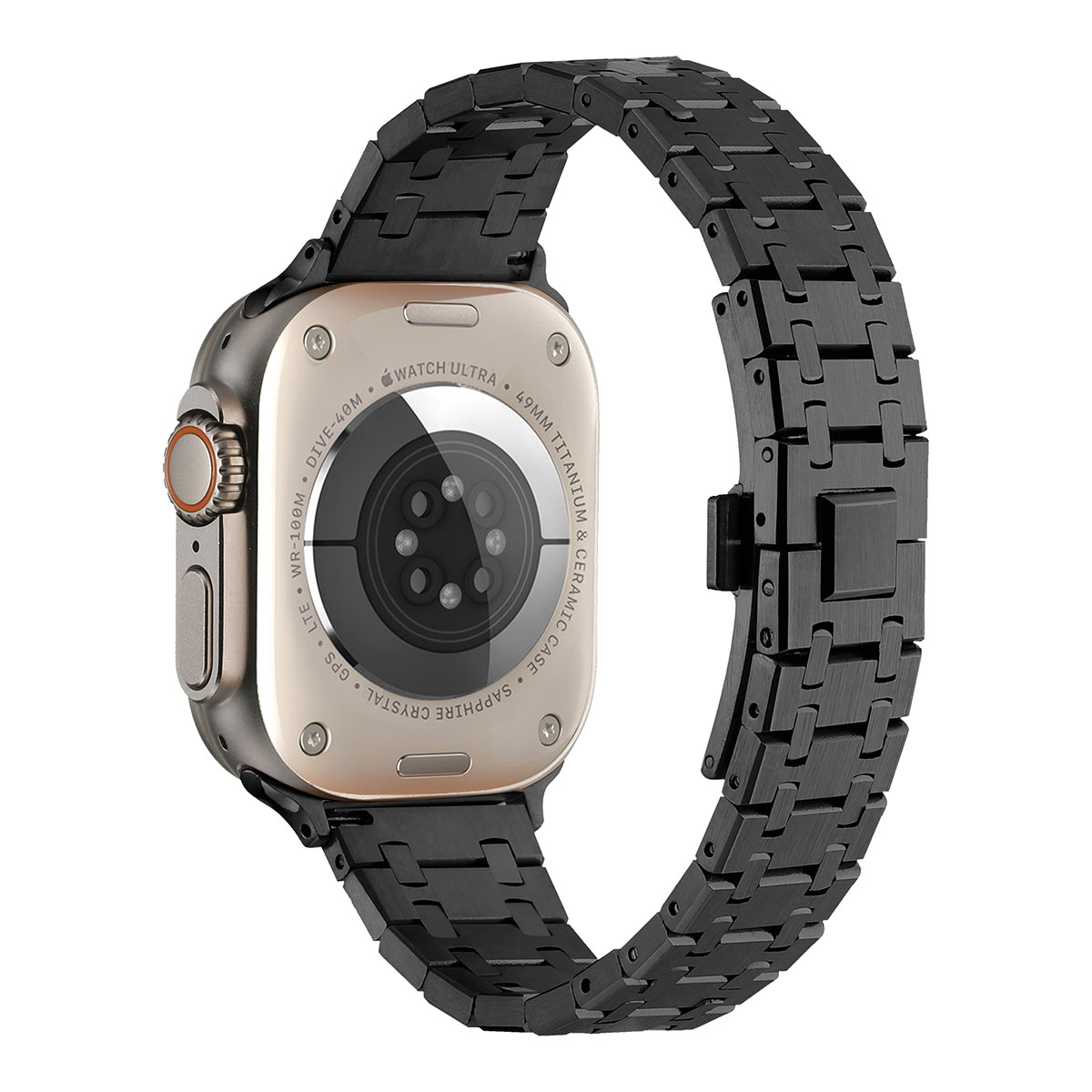 Apple Watch 44mm Zore KRD-83 Metal Kordon - Görsel 2