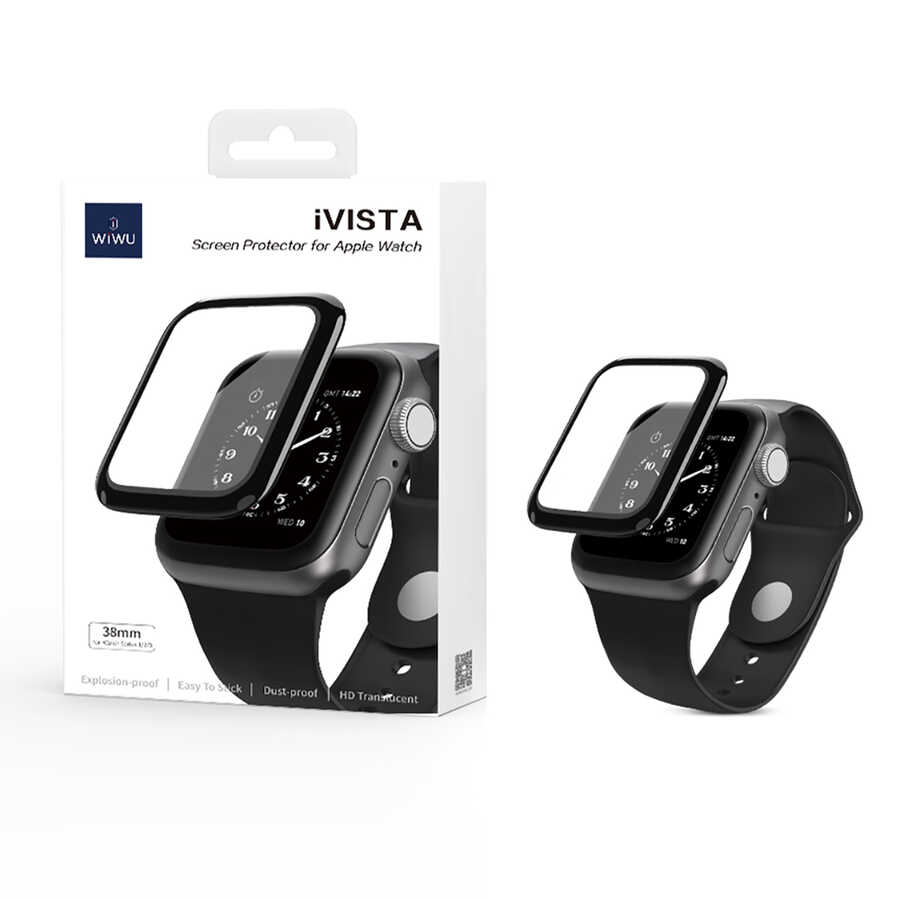Apple Watch 7 41mm Wiwu iVista Watch Ekran Koruyucu - Görsel 6