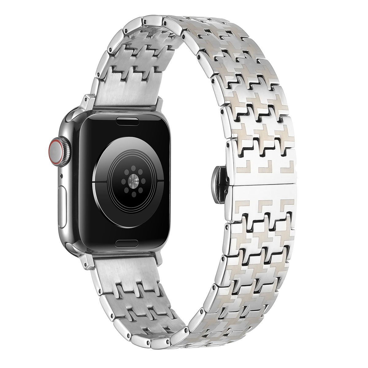 Apple Watch 7 41mm Zore KRD-86 Metal Kordon - Görsel 5