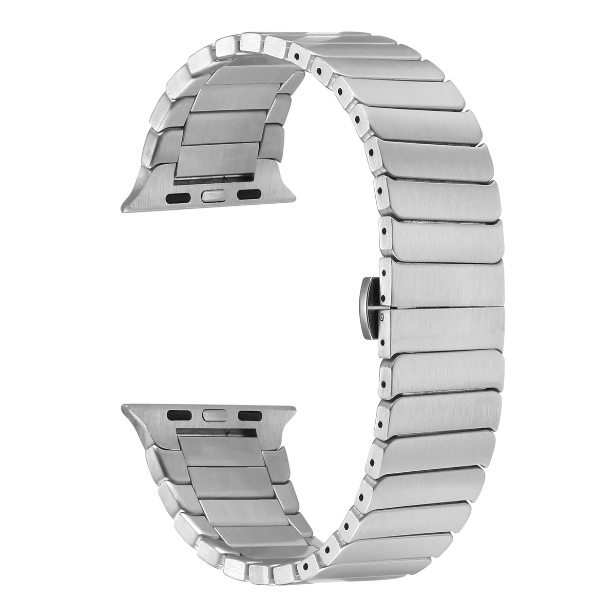 Apple Watch 7 45mm Kordon KRD-79 Metal Strap Kayış - Görsel 5