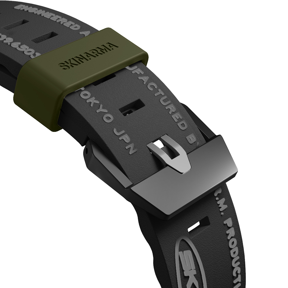 Apple Watch 7 45mm SkinArma Shokku Silikon Kordon - Görsel 9