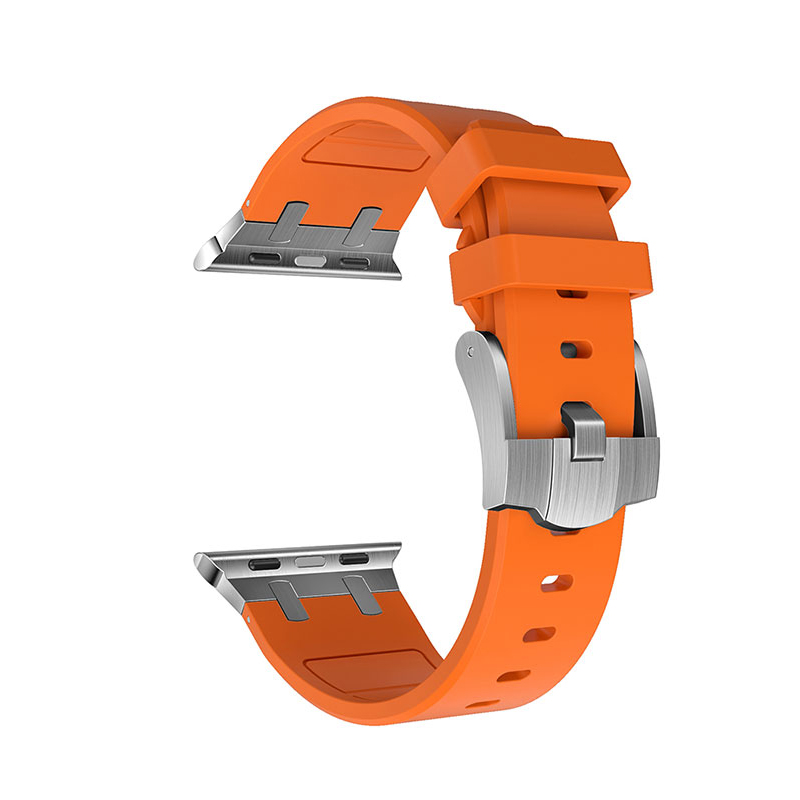 Apple Watch 7 45mm Zore KRD-89 Silikon Kordon - Görsel 3