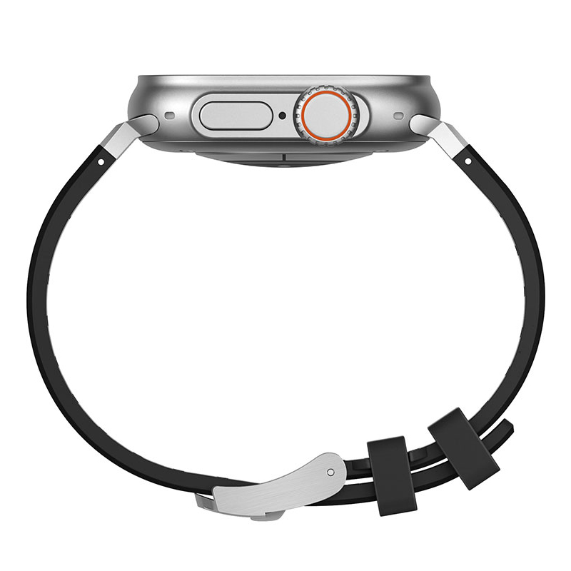 Apple Watch 7 45mm Zore KRD-89 Silikon Kordon - Görsel 24
