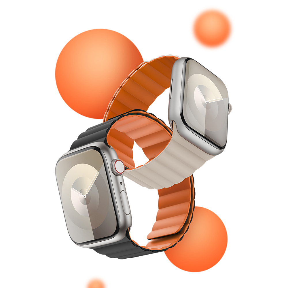 Apple Watch Ultra 49mm Benks Magnetik Tak Çıkar Silikon Strap Kayış