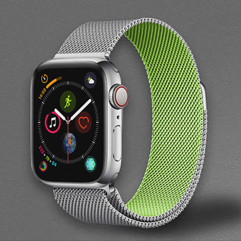 Apple Watch Ultra 49mm Kordon KRD-22 Metal Strap Kayış - Görsel 8