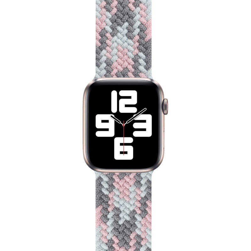 Apple Watch Ultra 49mm Kordon Wiwu Braided Solo Loop Contrast Color Small Strap Kayış - Görsel 8