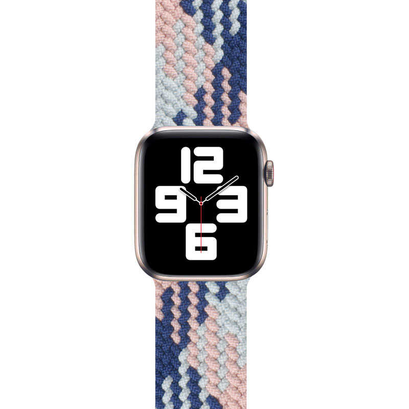 Apple Watch Ultra 49mm Kordon Wiwu Braided Solo Loop Contrast Color Small Strap Kayış - Görsel 14