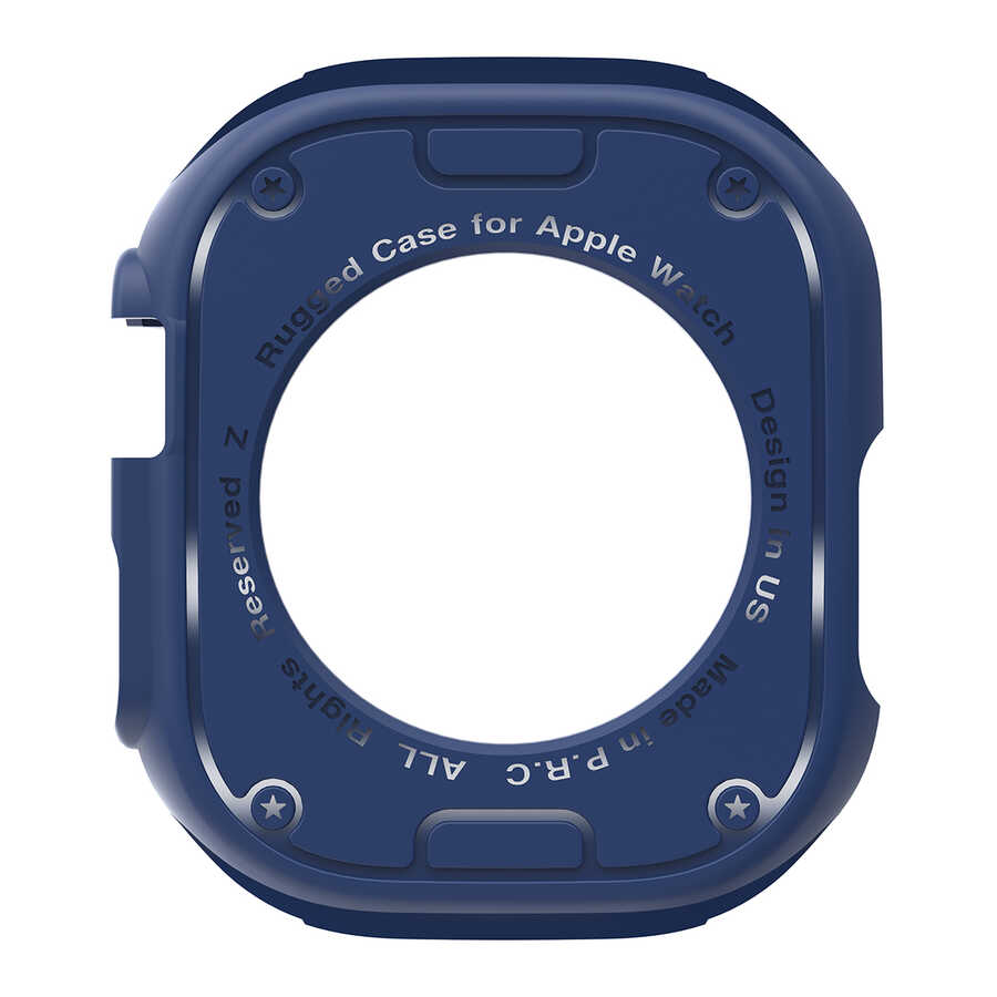 Apple Watch Ultra 49mm Silikon TPU Kasa Koruyucu Zore Watch Gard 17
