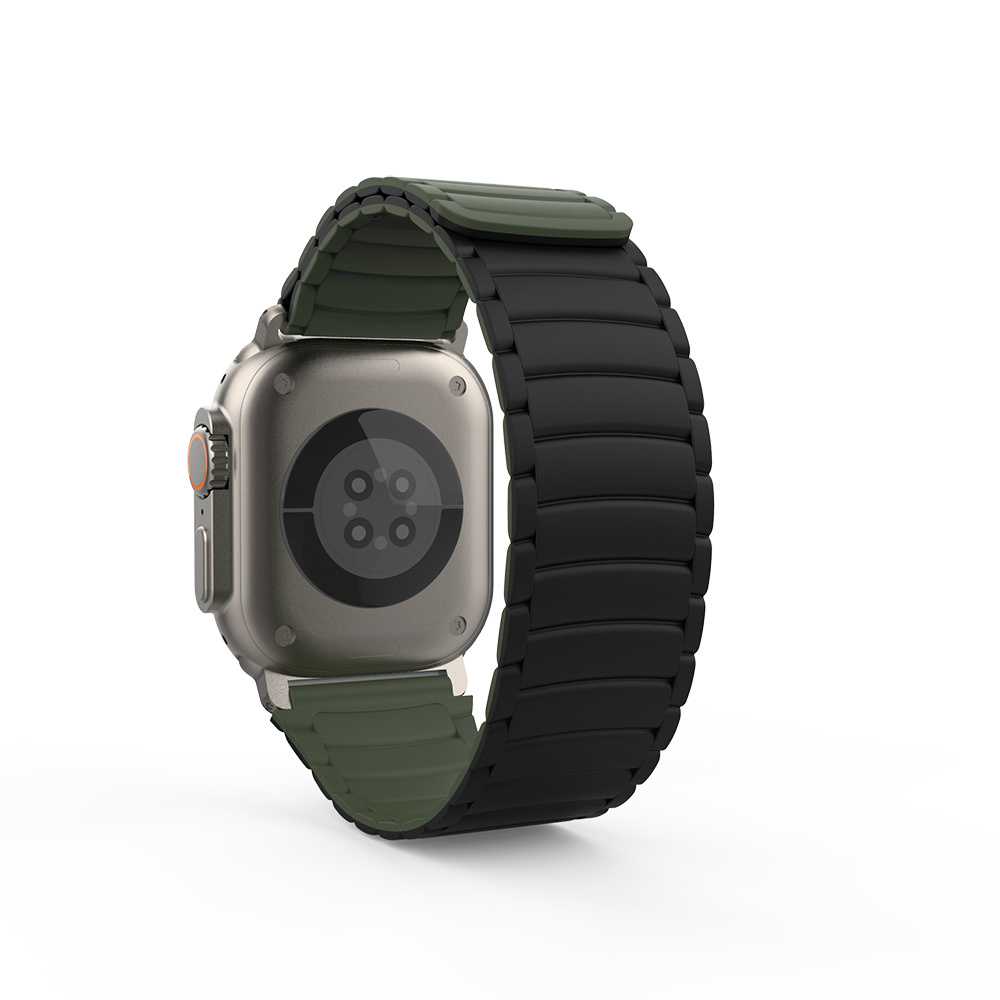 Apple Watch Ultra 49mm Zore KRD-122 Silikon Kordon Strap Kayış - Görsel 26