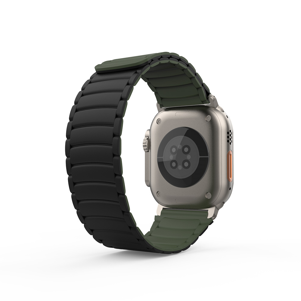 Apple Watch Ultra 49mm Zore KRD-122 Silikon Kordon Strap Kayış - Görsel 24