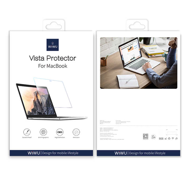 Apple Macbook 13.3' Pro Retina Vista Wiwu Ekran Koruyucu - Görsel 6