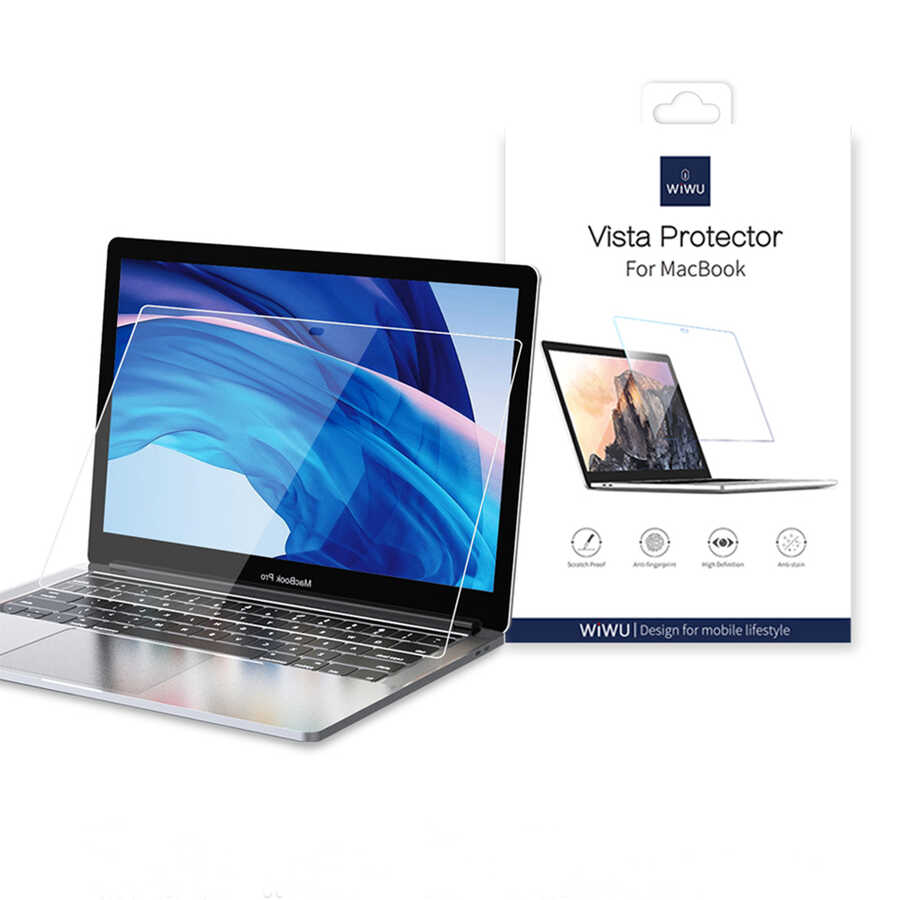 Apple Macbook 13.3' Pro Retina Vista Wiwu Ekran Koruyucu - Görsel 3
