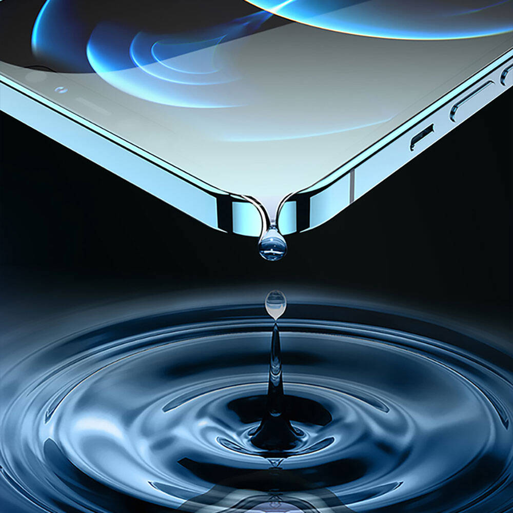Apple iPhone 13 Pro Max Recci RSP-A11 HD Temperli Cam Ekran Koruyucu + Kolay Uygulama Aparatlı - Görsel 13