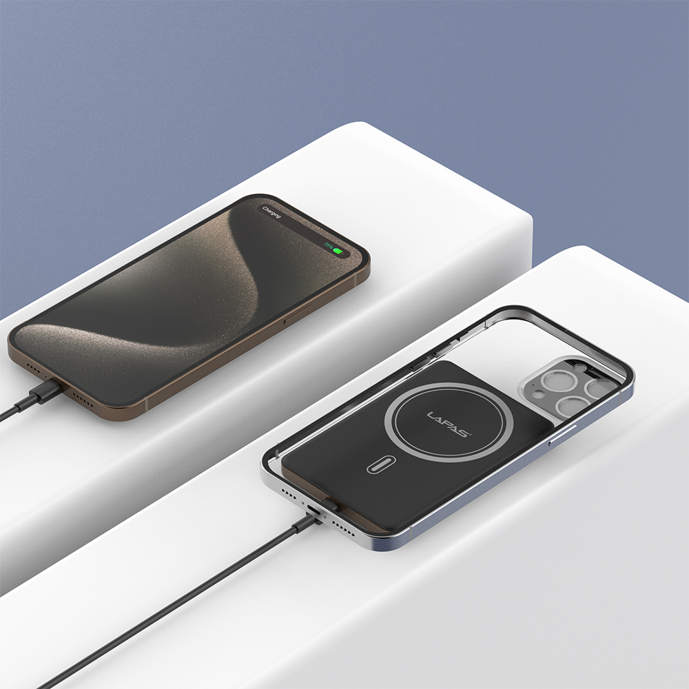 Lapas LP-PW003 Ultra İnce Hızlı Şarj Özellikli Wireless Powerbank 5000mAh 15W - Görsel 13