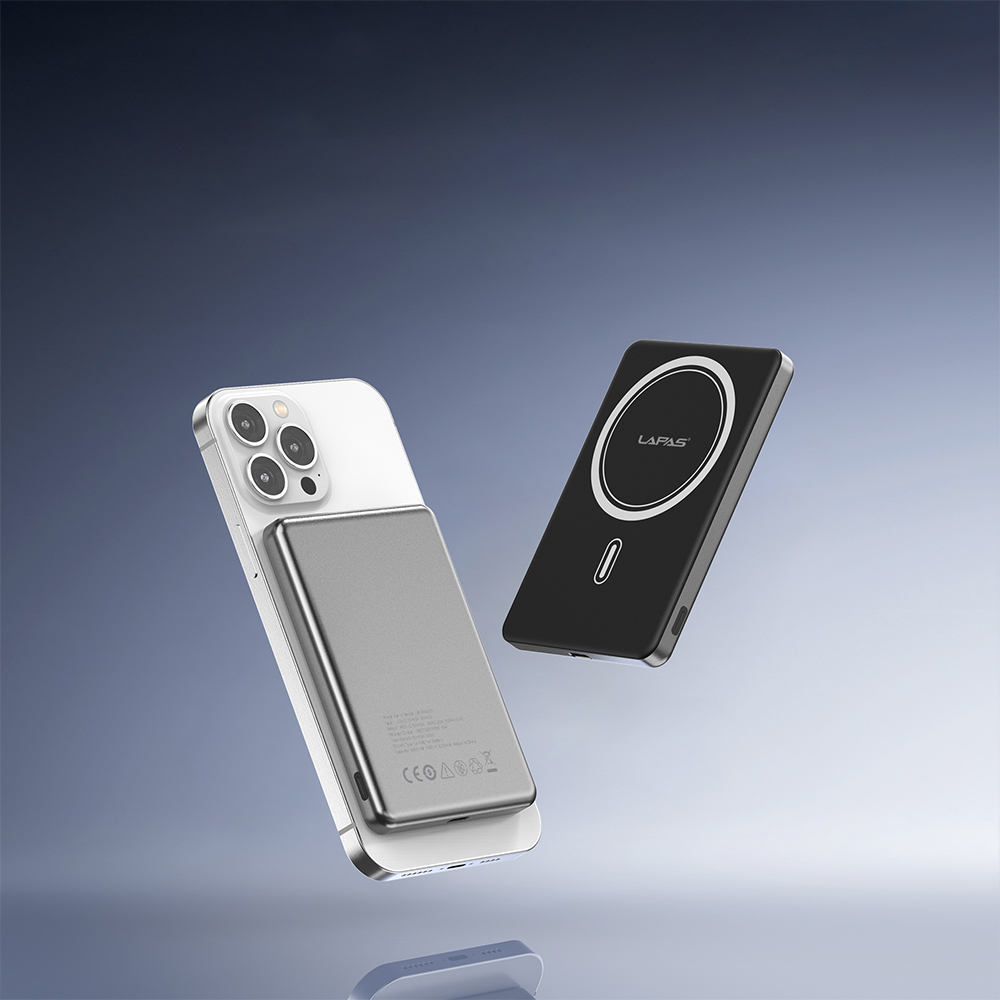 Lapas LP-PW003 Ultra İnce Hızlı Şarj Özellikli Wireless Powerbank 5000mAh 15W - Görsel 14
