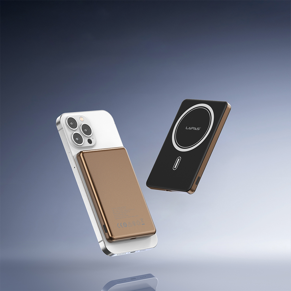 Lapas LP-PW003 Ultra İnce Hızlı Şarj Özellikli Wireless Powerbank 5000mAh 15W - Görsel 15