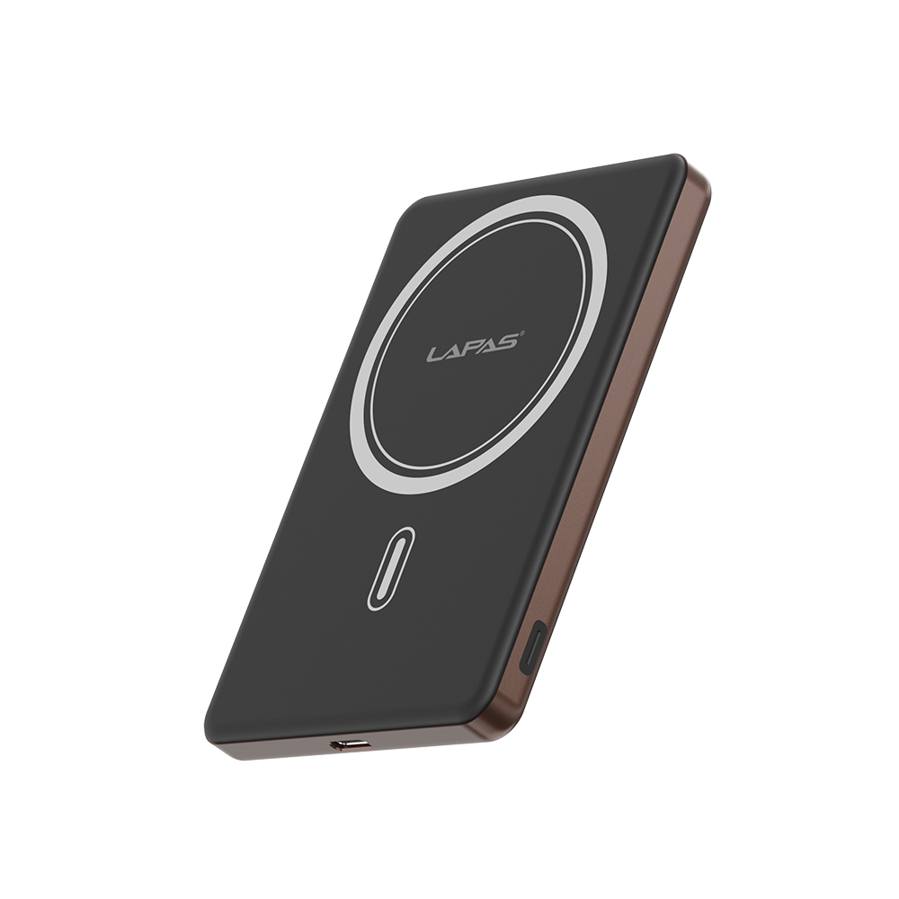 Lapas LP-PW003 Ultra İnce Hızlı Şarj Özellikli Wireless Powerbank 5000mAh 15W - Görsel 7