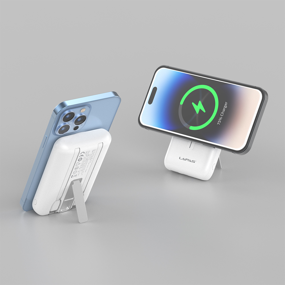 Lapas LP-PW004 Akıllı Saat Kablosuz Şarj Özellikli Wireless Powerbank 10000mAh 15W - Görsel 7