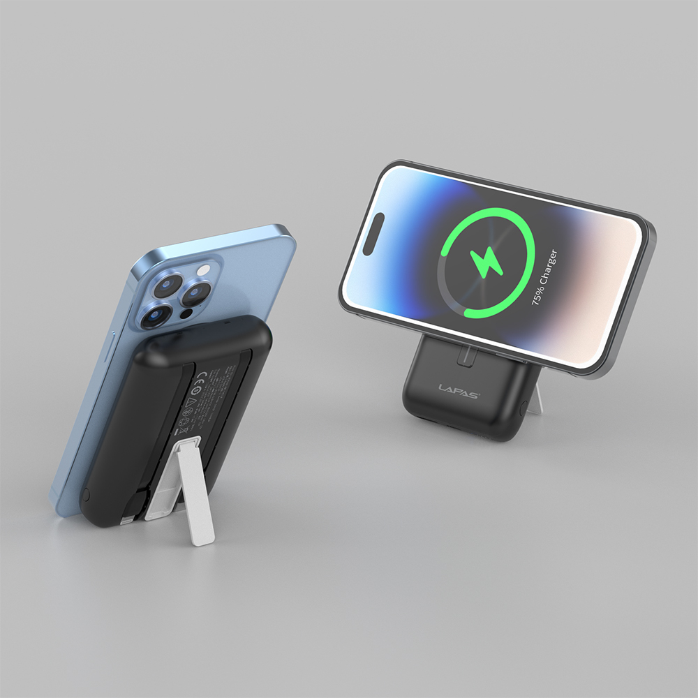Lapas LP-PW004 Akıllı Saat Kablosuz Şarj Özellikli Wireless Powerbank 10000mAh 15W - Görsel 10
