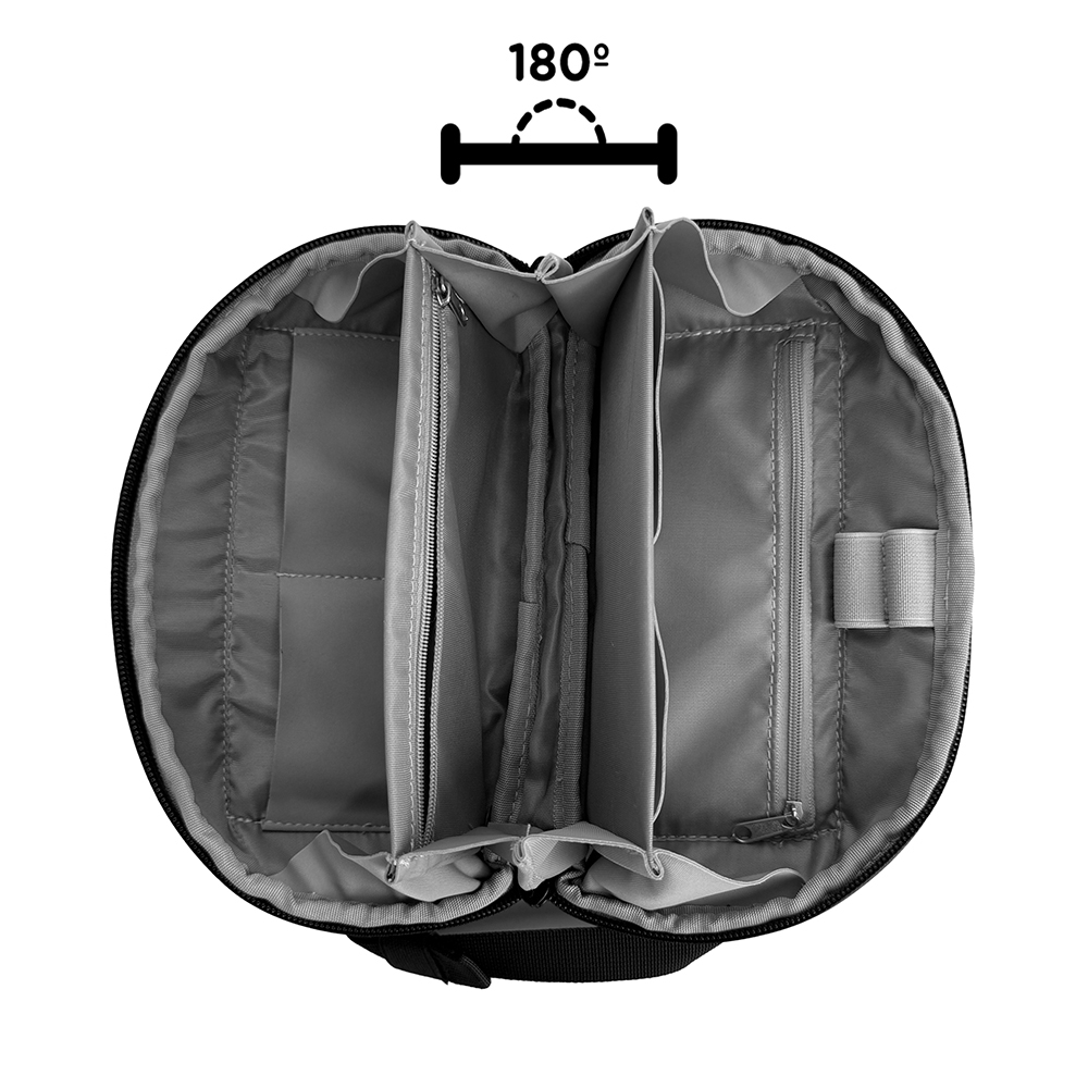 Lenyes LB571 Su Geçirmez Aşınmaya ve Çizilmeye Dayanıklı Aksesuar Çantası 25cm - Görsel 3