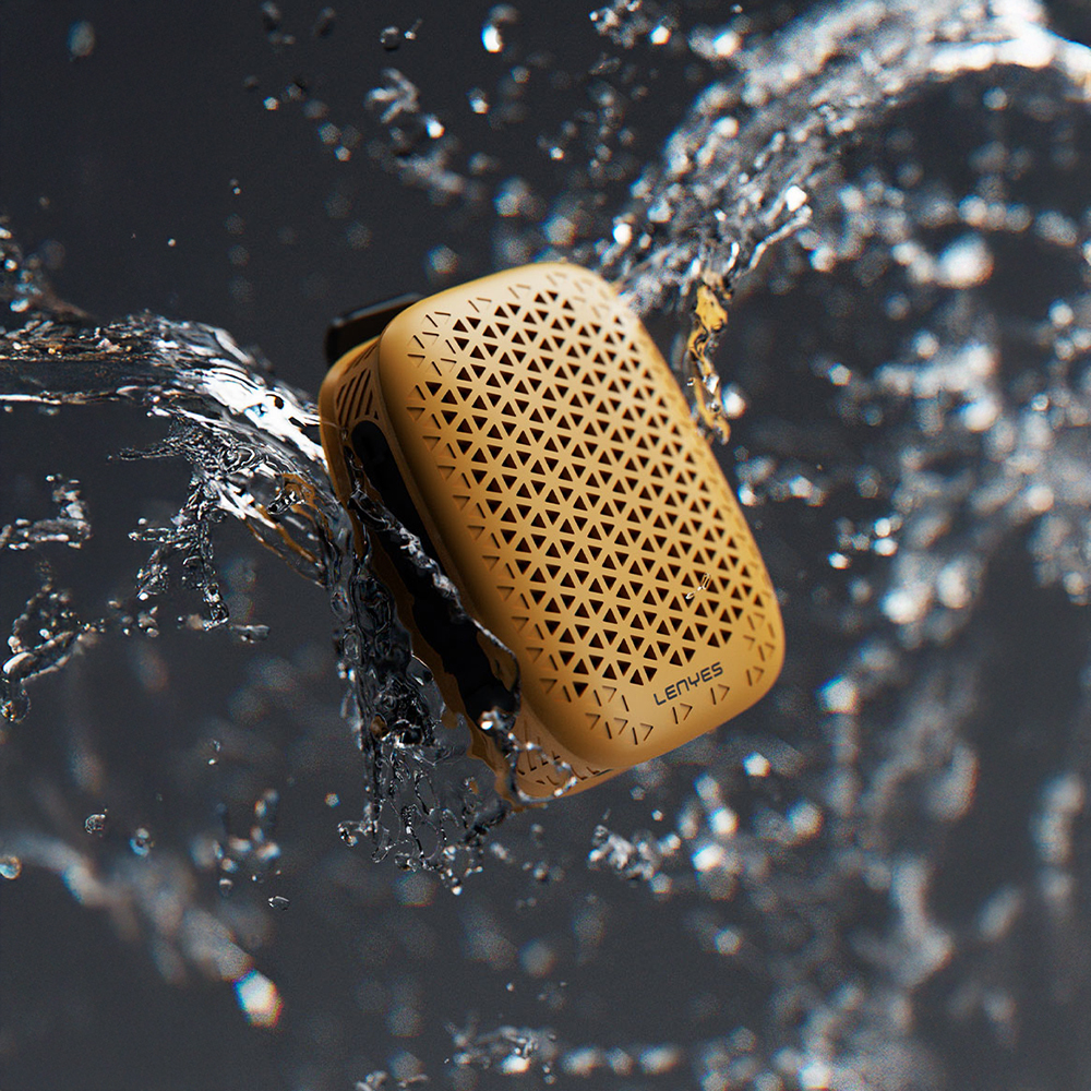 Lenyes S232 TWS Mandallı Bluetooth Speaker Hoparlör v5.4 - Görsel 6