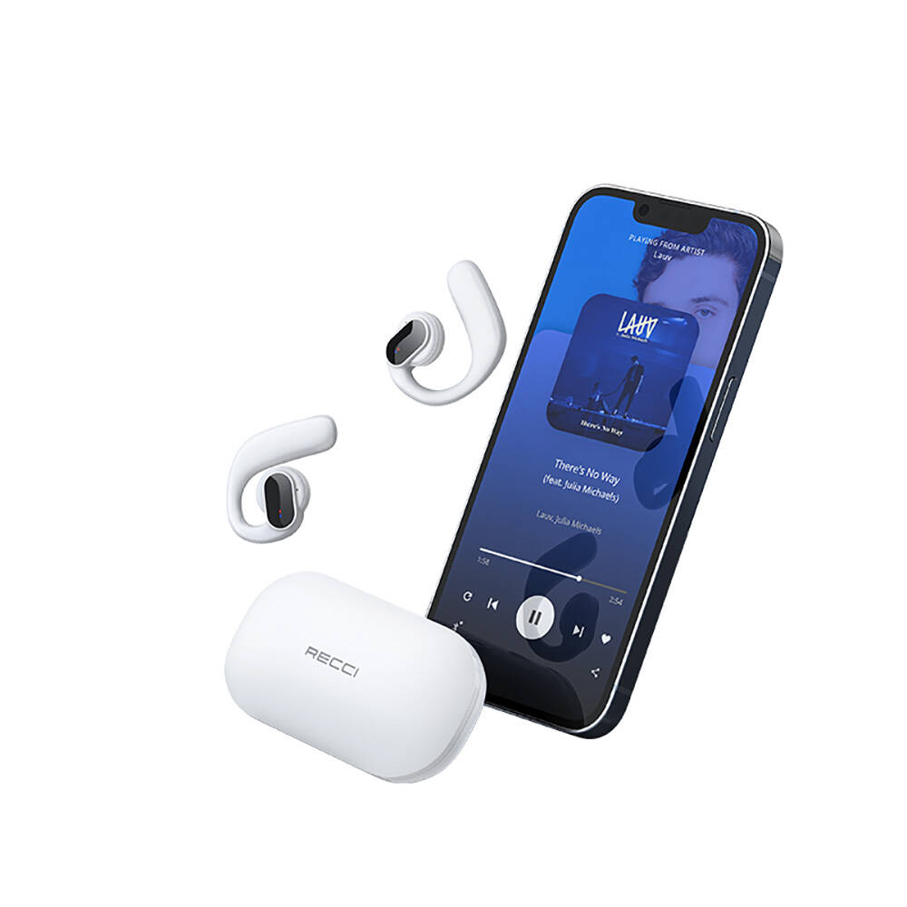 Recci REP-W60 Angel Serisi Dijital LED Göstergeli Hi-Fi Ses Kaliteli TWS Kulak İçi Bluetooth v5.3 Kulaklık - Görsel 6