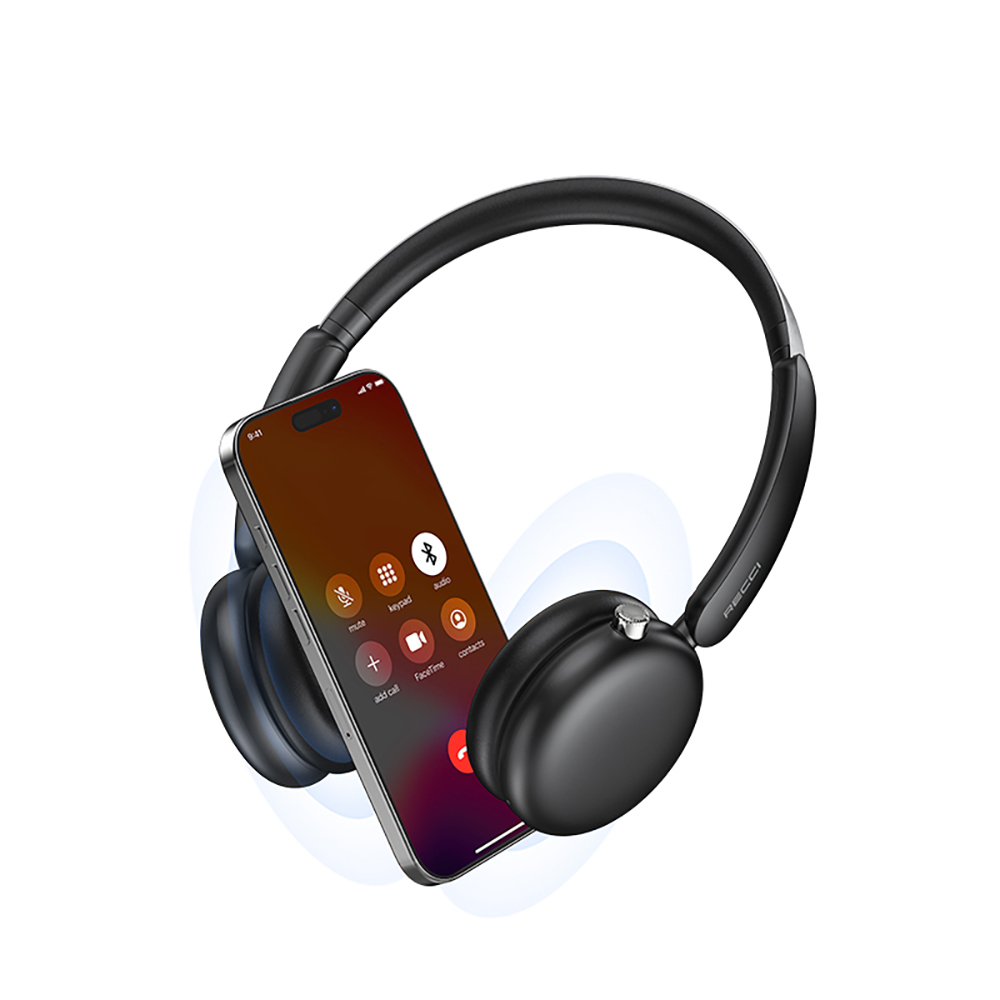 Recci REP-W95 ANC/ENC Özellikli Hi-Fi Ses Kaliteli Kulak Üstü Bluetooth v5.3 Kulaklık - Görsel 7