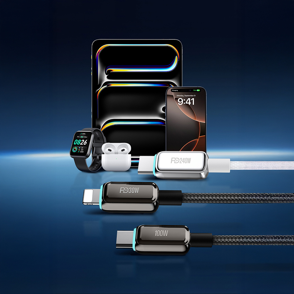 Recci RS42CL Lamp Display Serisi Type-C to Lightning PD 30W Hızlı Şarj Özellikli Data ve Şarj Kablosu 1.5M - Görsel 7