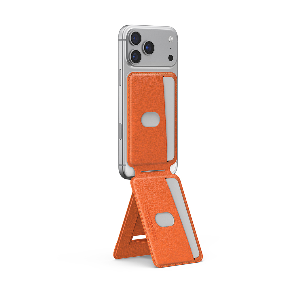 Skinarma Axis Serisi Foldable Stand Özellikli Deri Tasarımlı Kartlık - Görsel 15