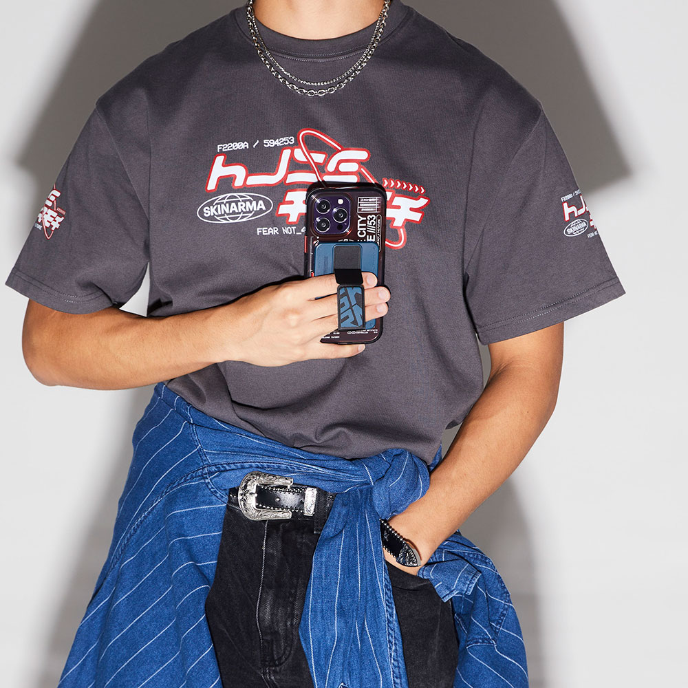 SkinArma Spunk Serisi Standlı PU Deri Kartlık - Görsel 8